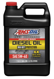 Amsoil Signature Series 5W-40 Max-Duty Synthetic Diesel Oil 3,78 l