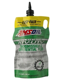 AMSOIL 100% Synthetic ATV/UTV Transmission & Differential Fluid 946ml